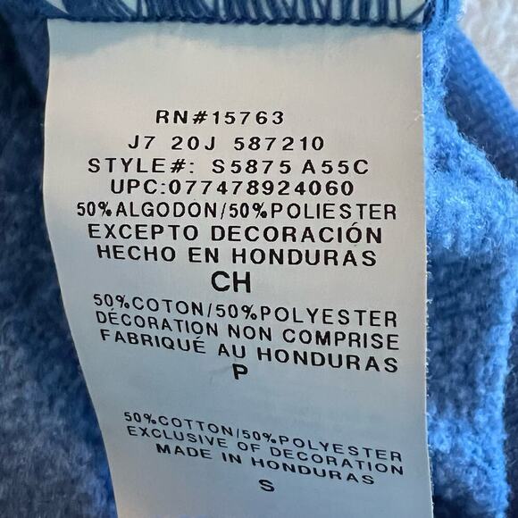 CHAMPION Men's Authentic Blue Ombre Pullover Sweatshirt Size Small Style‎ S5875 - Picture 9 of 9